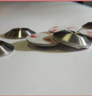 גבשושית אזהרה / כפתורי סימון  עשויי נירוסטה