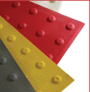 P.V.C משטחי אזהרה 120/60 ס”מ P.V.C בהדבקה